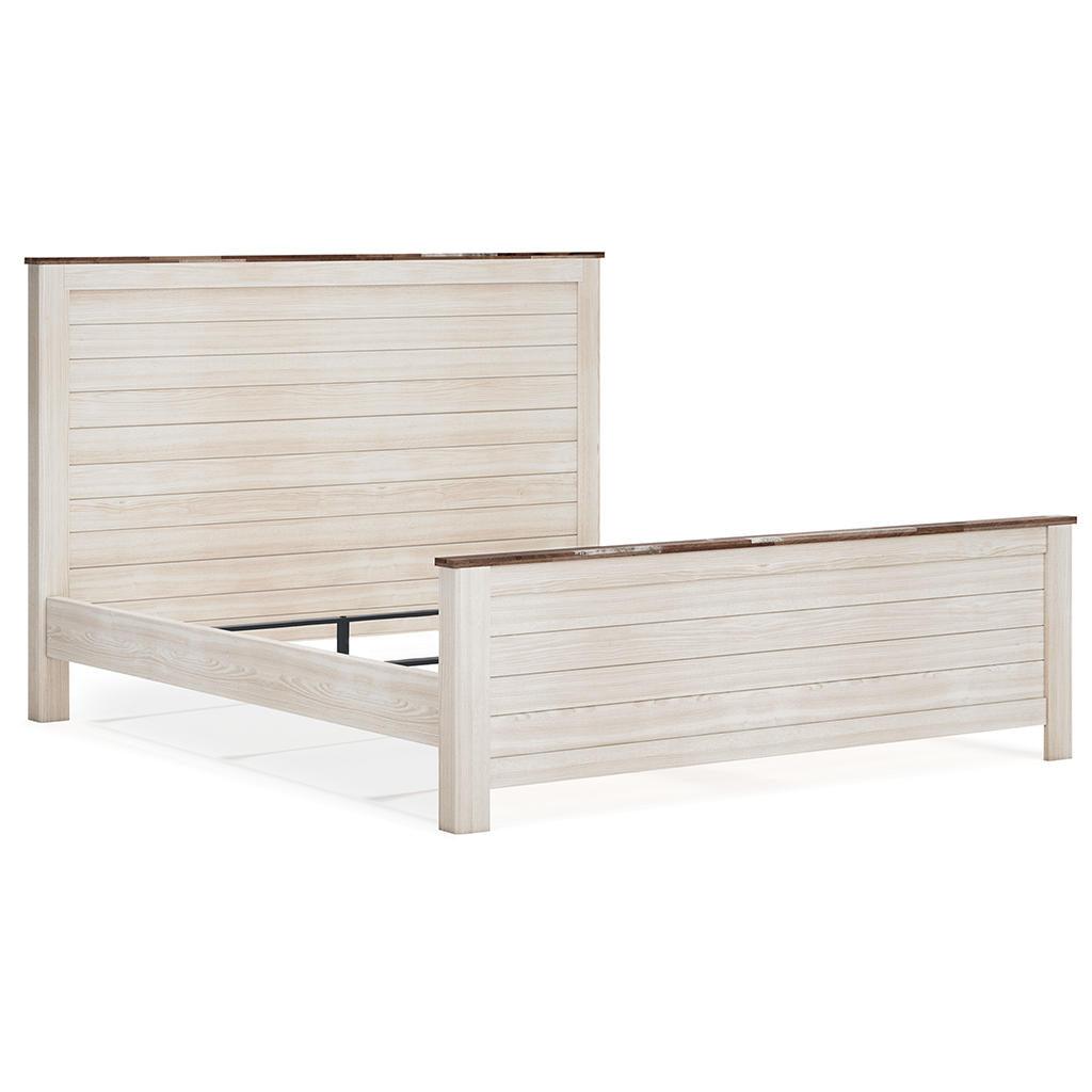 Willowton Bedroom Set (B38) — King panel bed, dresser, mirror, and nightsta Signature Design by Ashley® Uncategorized