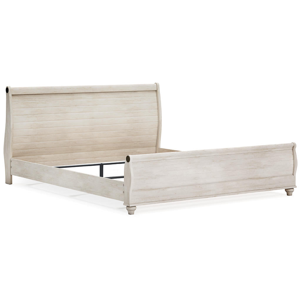 Willowton Queen Sleigh Bed, Dresser, Mirror, Chest and Nightstand Signature Design by Ashley® Uncategorized
