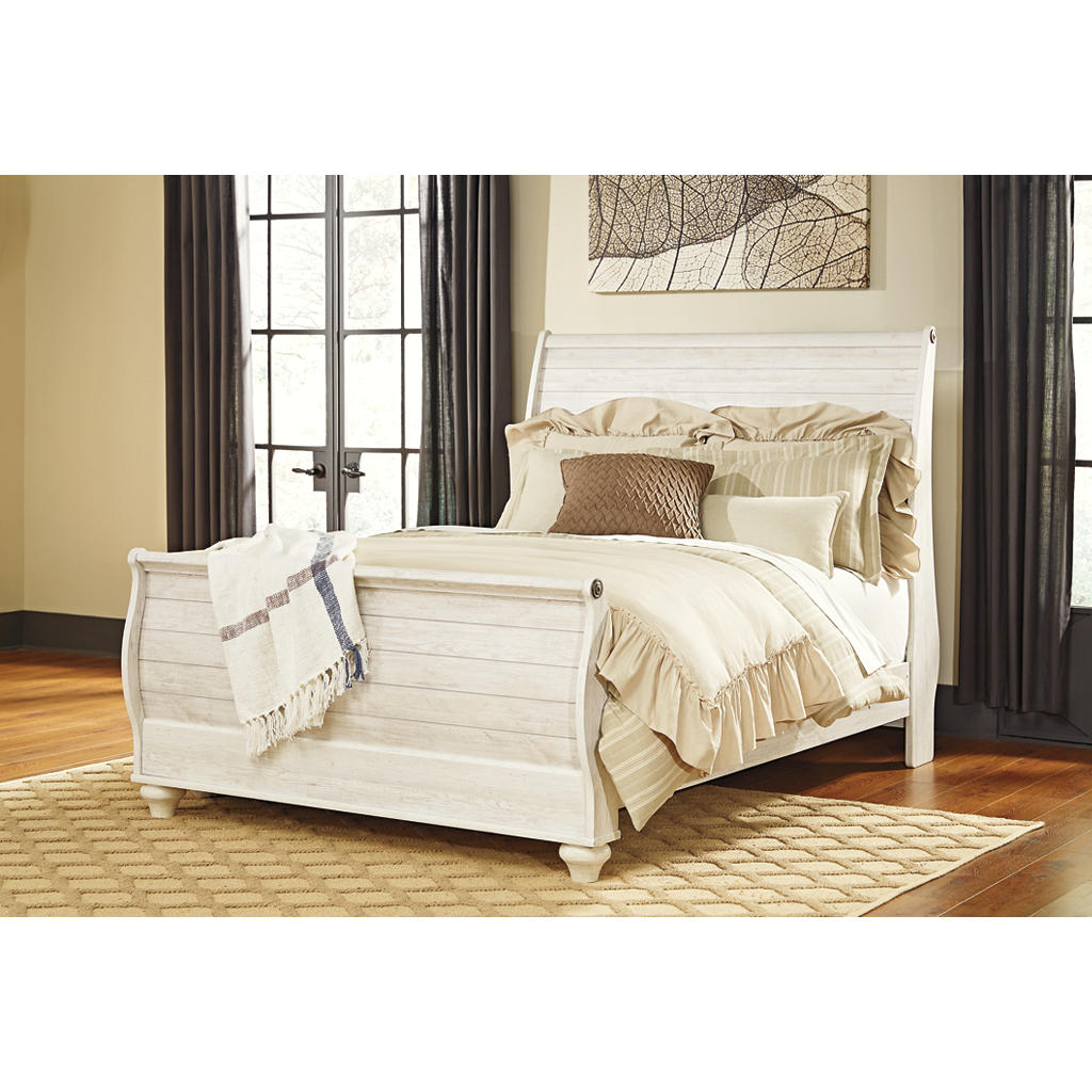 Willowton Queen Sleigh Bed, Dresser and Chest Signature Design by Ashley® Uncategorized