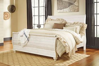 Willowton King Sleigh Bed Signature Design by Ashley® Bedroom