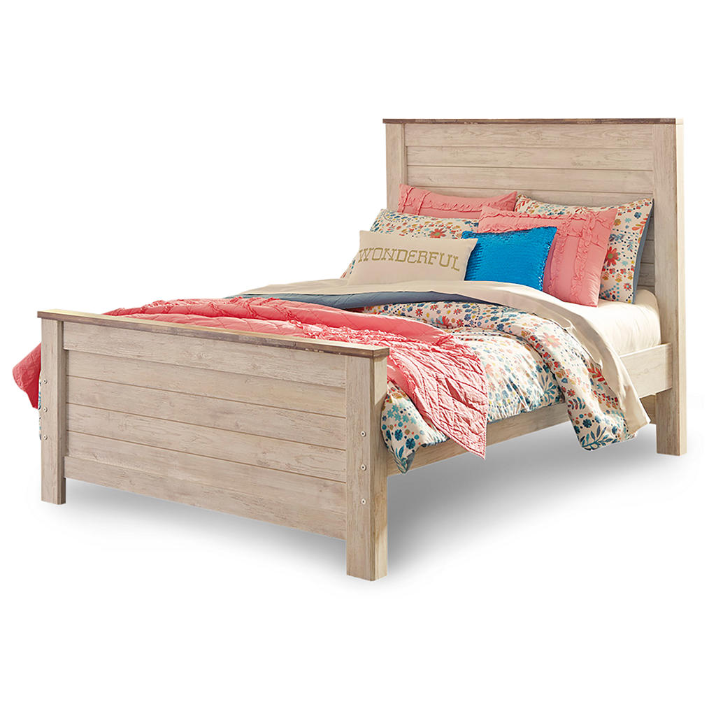 Willowton Full Panel Bed, Dresser and Mirror Signature Design by Ashley® Uncategorized