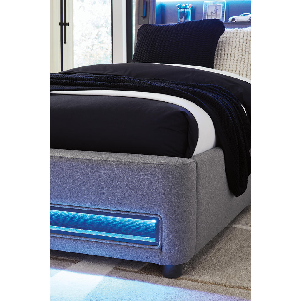 Verishaw Twin Upholstered Bed Signature Design by Ashley® Beds