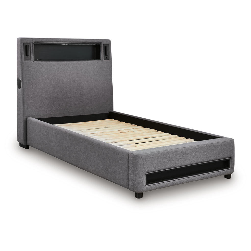 Verishaw Twin Upholstered Bed Signature Design by Ashley® Beds