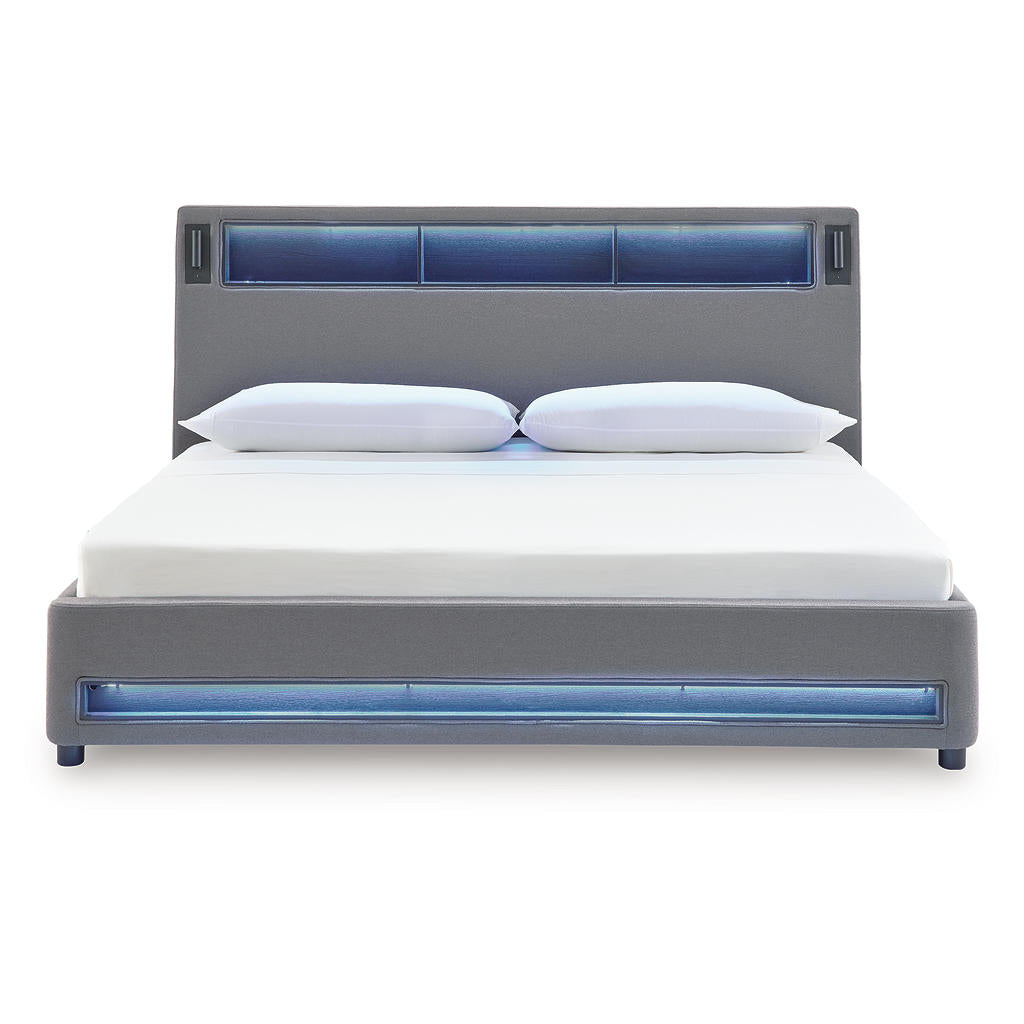 Verishaw California King Upholstered Bed Signature Design by Ashley® Bedroom