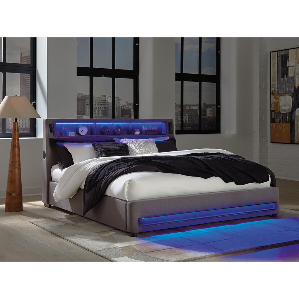 Verishaw California King Upholstered Bed Signature Design by Ashley® Bedroom