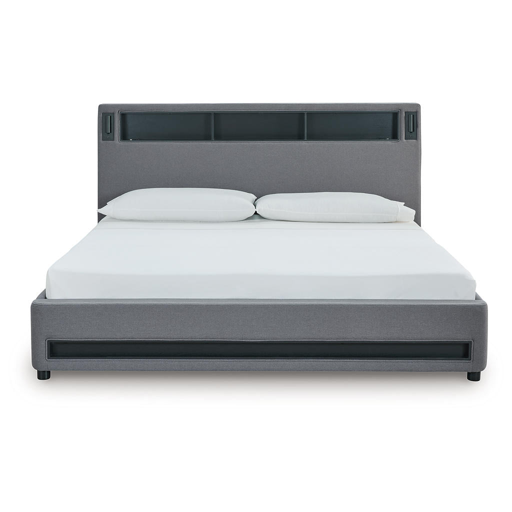 Verishaw California King Upholstered Bed Signature Design by Ashley® Bedroom