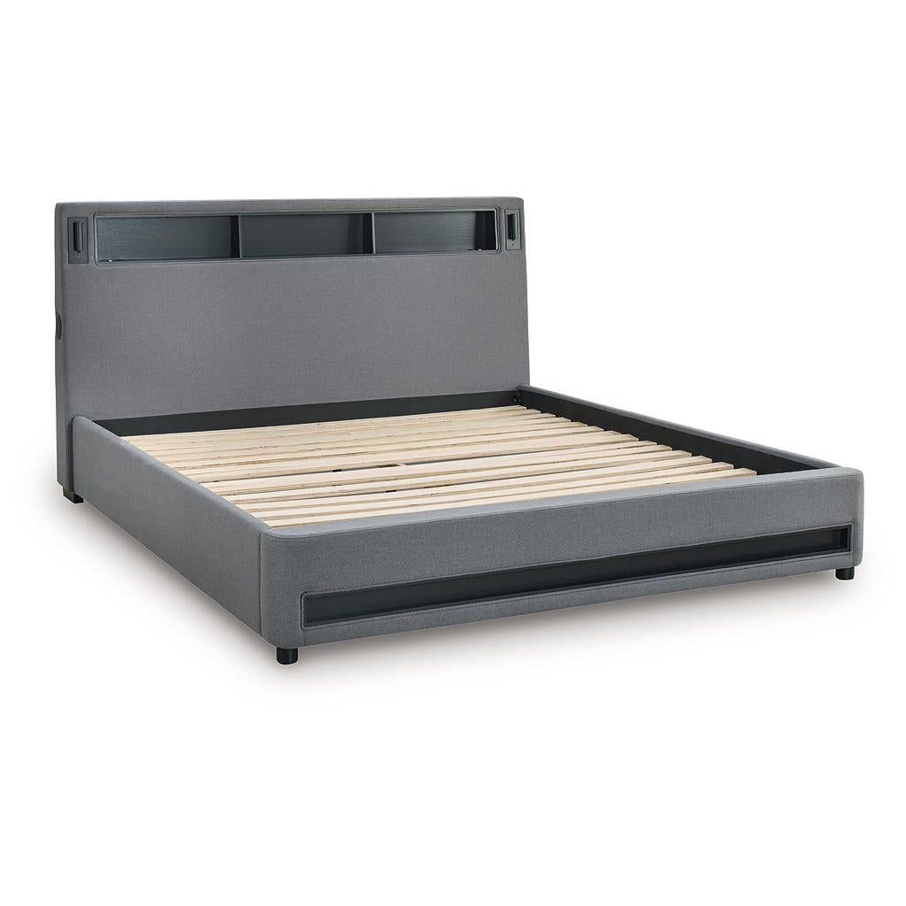 Verishaw California King Upholstered Bed Signature Design by Ashley® Bedroom
