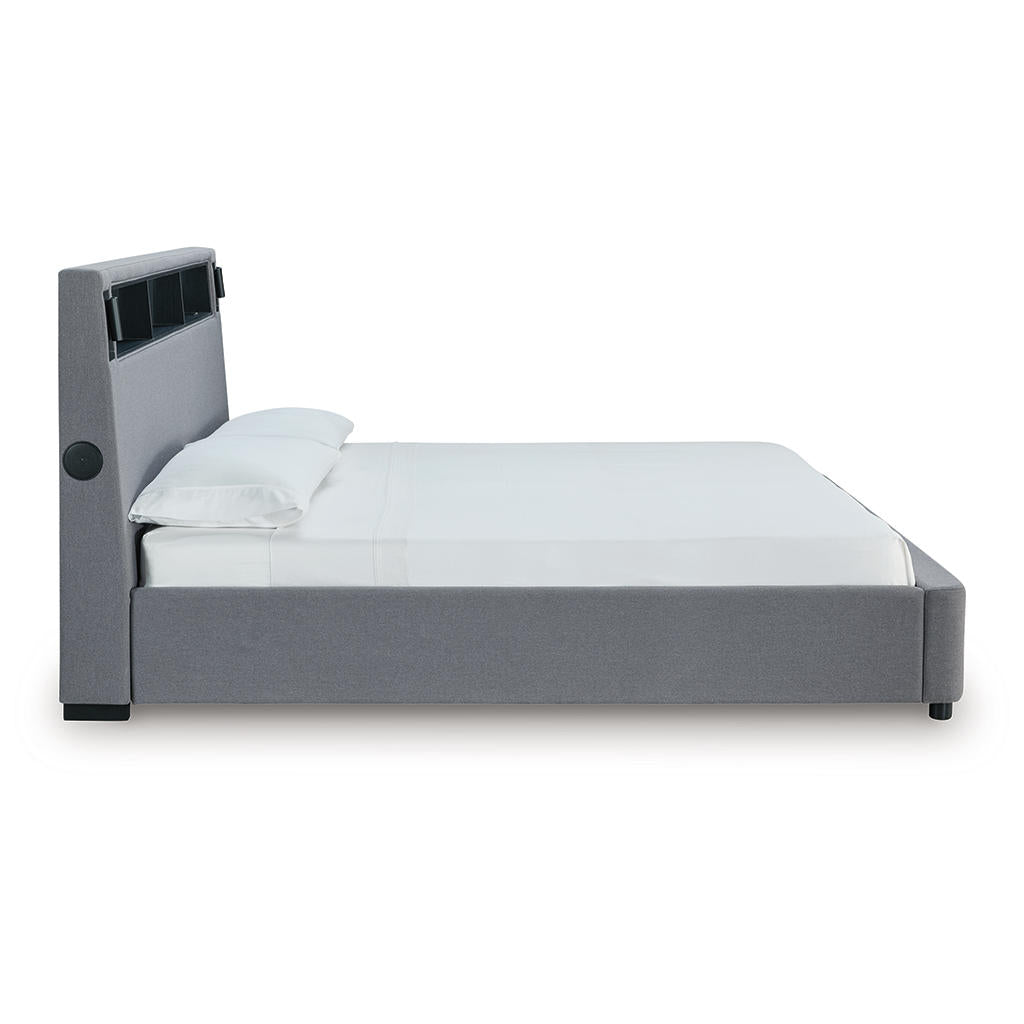 Verishaw King Upholstered Bed Signature Design by Ashley® Bedroom