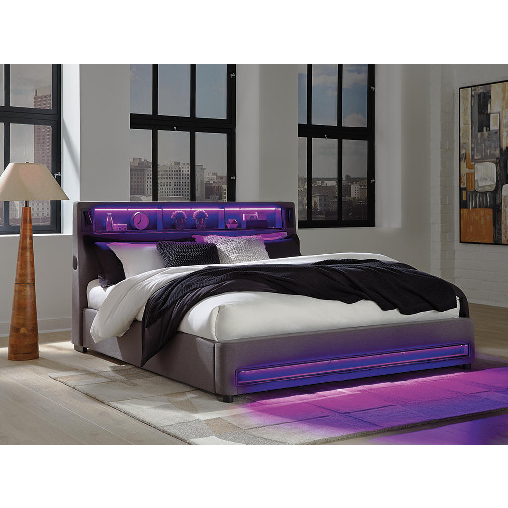 Verishaw California King Upholstered Bed Signature Design by Ashley® Bedroom