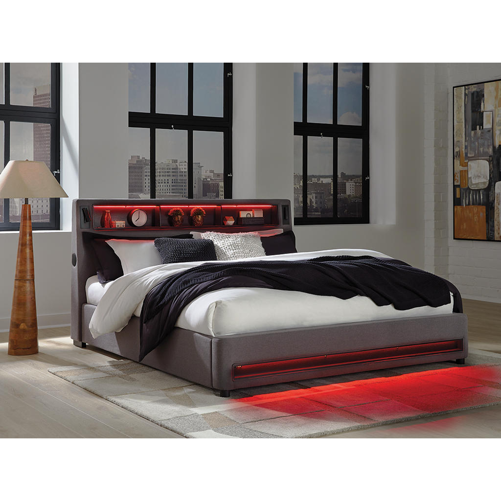 Verishaw California King Upholstered Bed Signature Design by Ashley® Bedroom