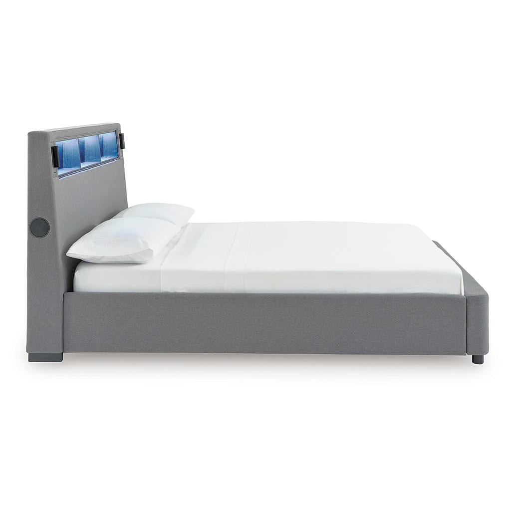 Verishaw King Upholstered Bed Signature Design by Ashley® Bedroom
