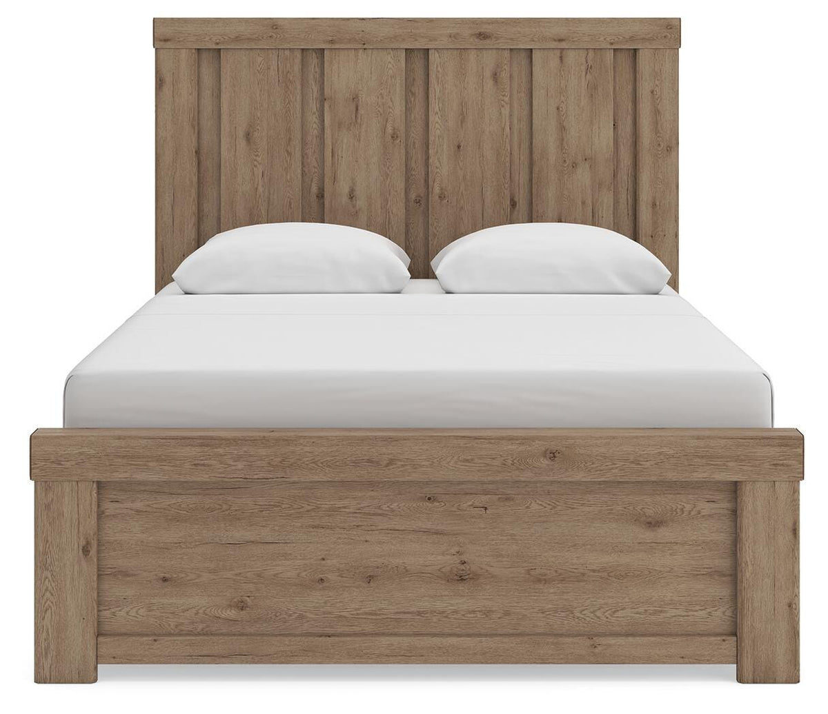 Oliandon Queen Panel Bed, Dresser and Mirror — 3-Piece Set Signature Design by Ashley® Bedroom