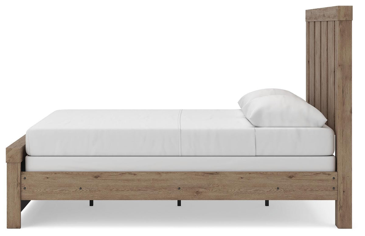 Oliandon Queen Panel Bed, Dresser and Mirror — 3-Piece Set Signature Design by Ashley® Bedroom