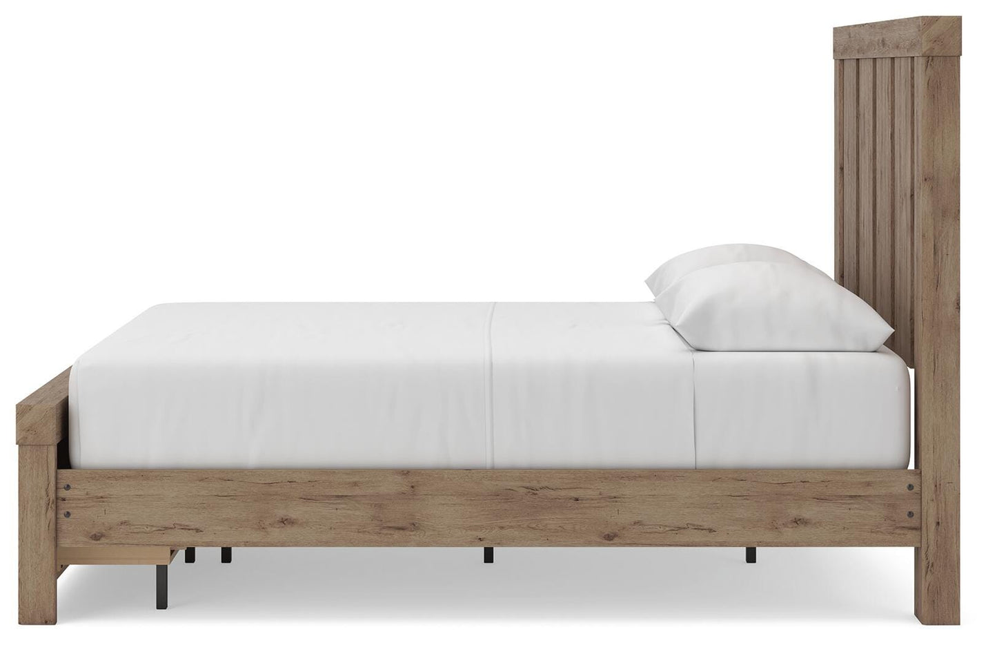 Oliandon Queen Panel Storage Bed, Dresser and Mirror