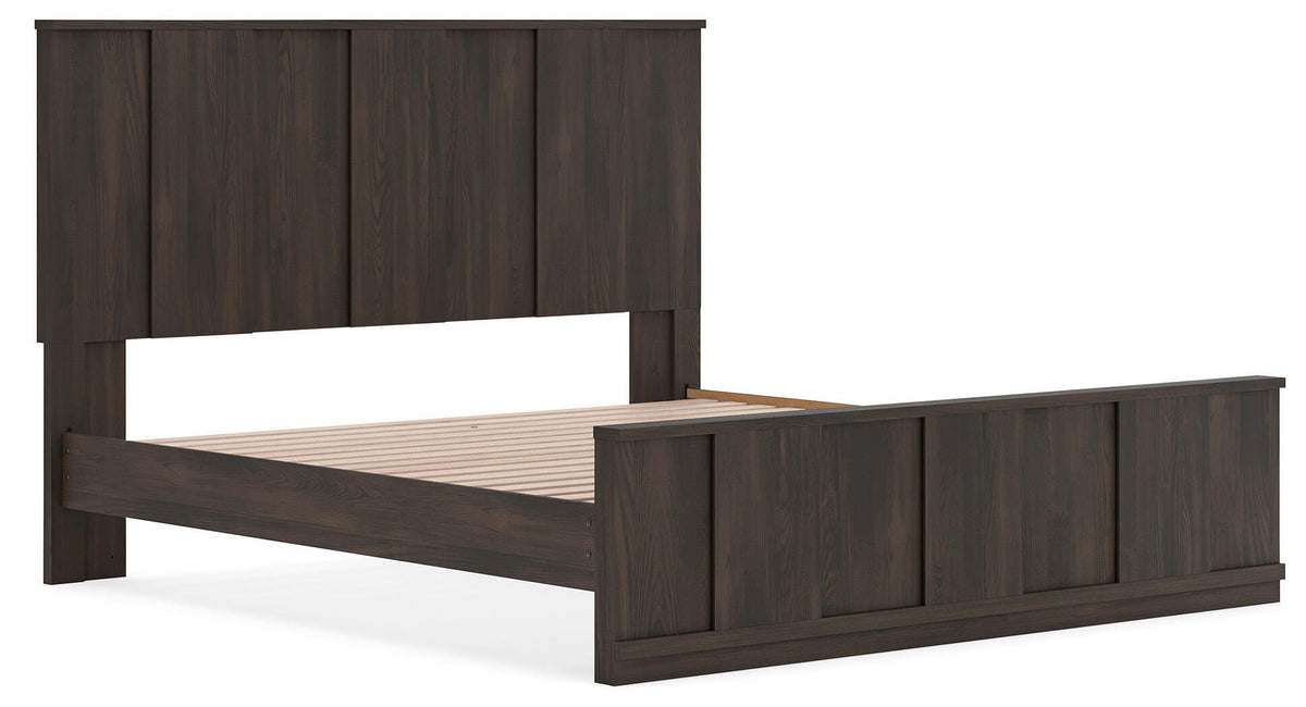 Shaehartin King Panel Platform Bed