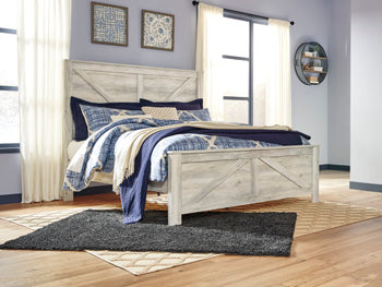 Bellaby King Crossbuck Panel Bed Signature Design by Ashley® Bedroom