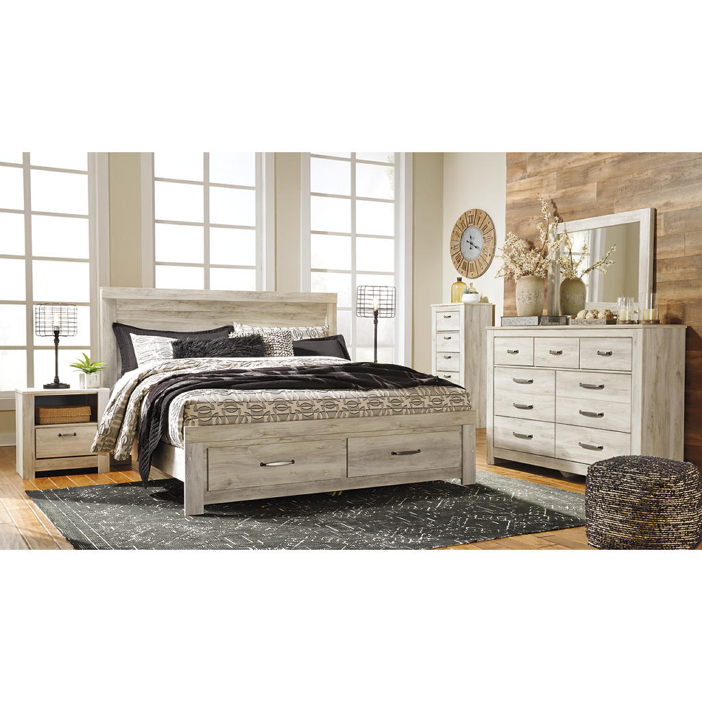 Bellaby King Platform Bed with 2 Storage Drawers Signature Design by Ashley® Bedroom