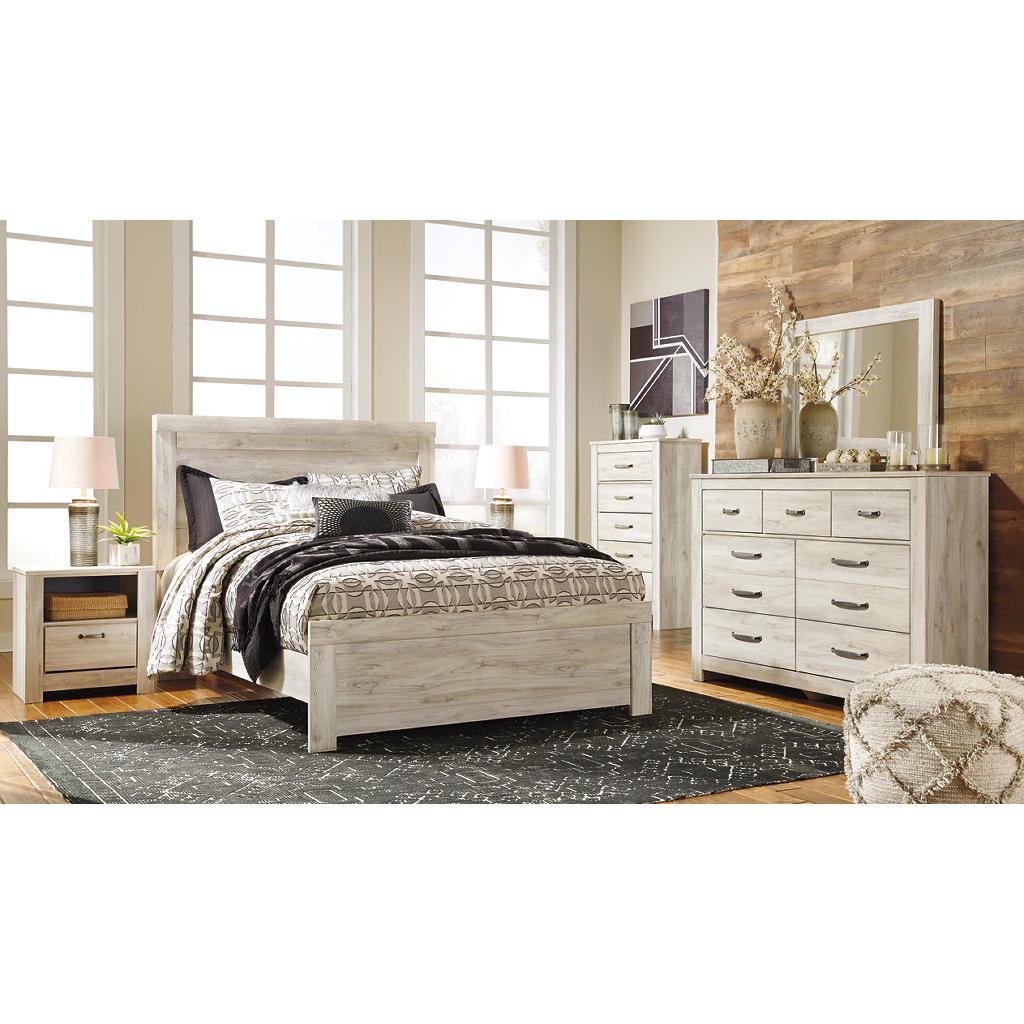 Bellaby Chest of Drawers — Wispy White, 5 Drawers Signature Design by Ashley® Bedroom