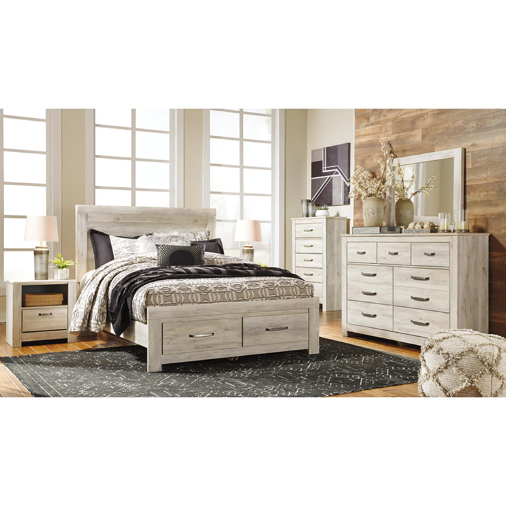 Bellaby Queen Platform Bed with 2 Storage Drawers Signature Design by Ashley® Bedroom