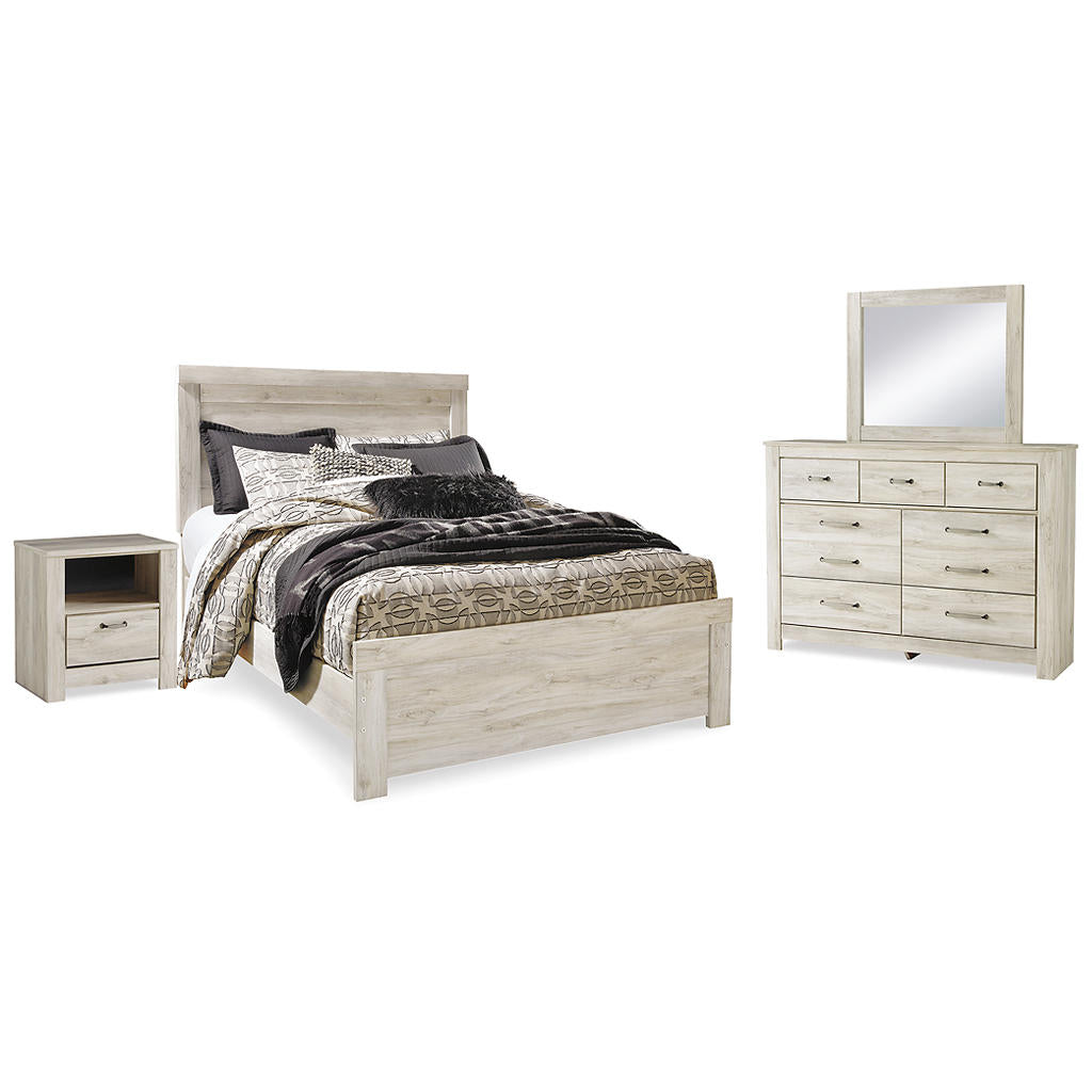 Bellaby Queen Panel Bed, Dresser, Mirror, and Nightstand Signature Design by Ashley® Uncategorized