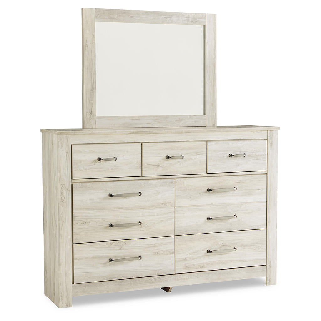 Bellaby King Panel Storage Bed, Dresser, Mirror and 2 Nightstands Signature Design by Ashley® Uncategorized