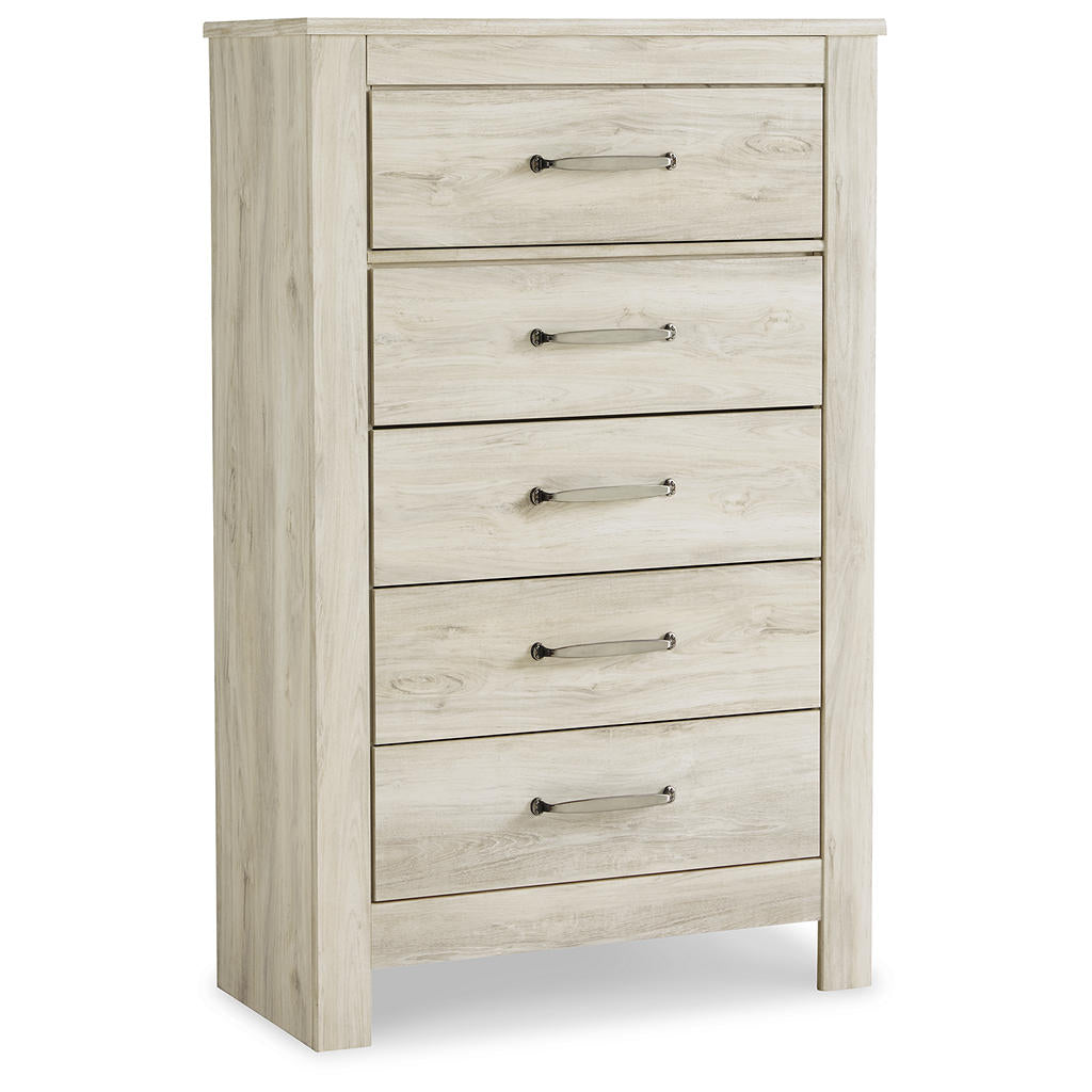 Bellaby Queen Panel Bed, Dresser, Mirror, Chest and 2 Nightstands Signature Design by Ashley® Uncategorized