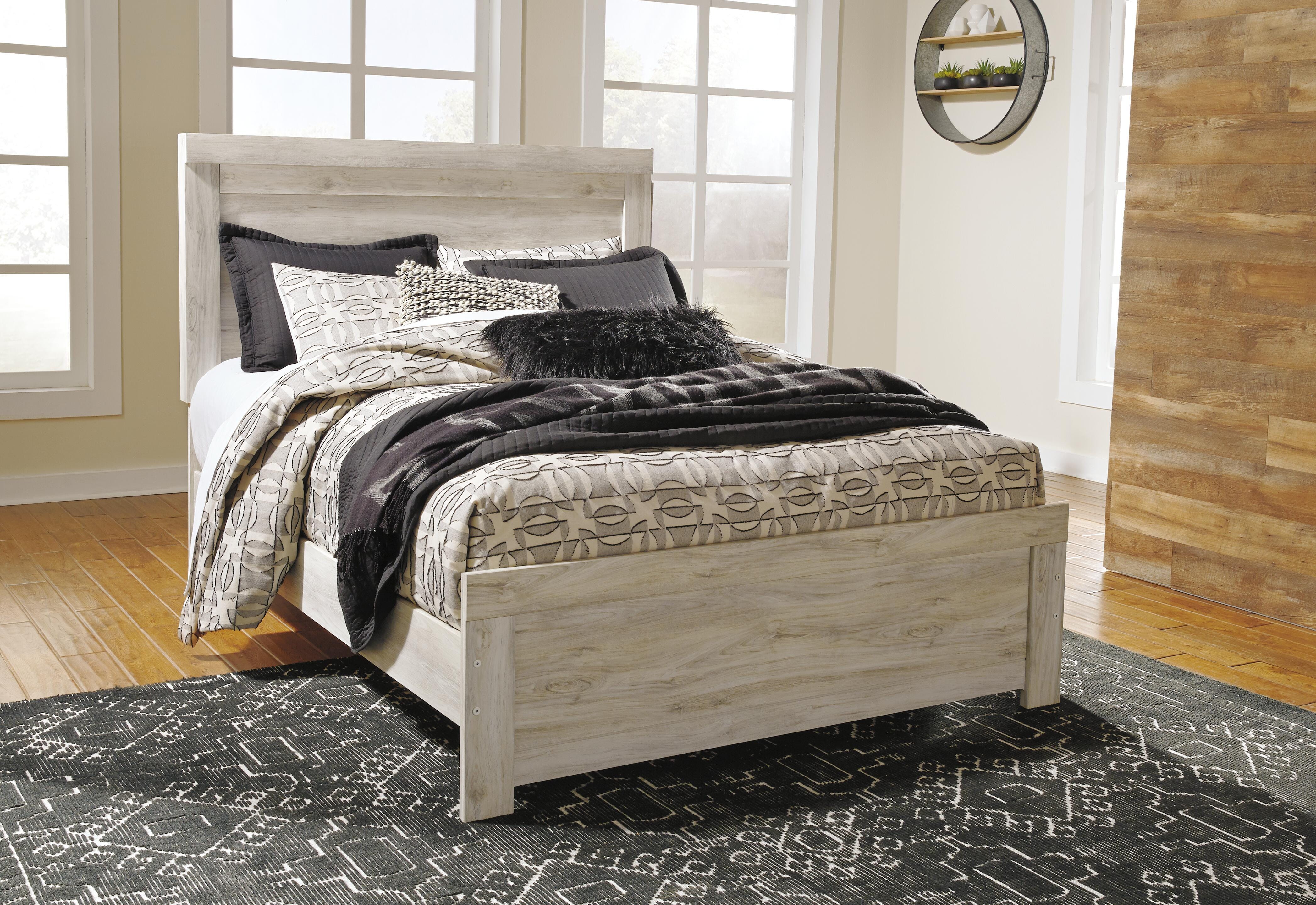 Bellaby Queen Panel Bed, Dresser and Mirror — 3-Piece Set Signature Design by Ashley® Bedroom