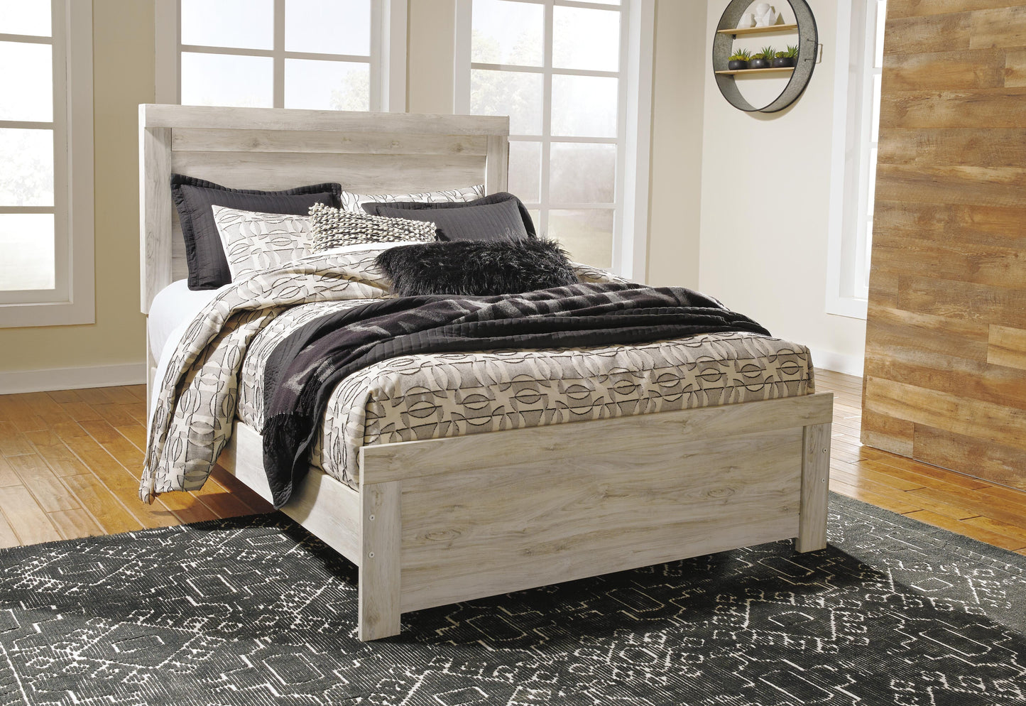 Bellaby Queen Panel Bed, Dresser and Mirror — 3-Piece Set Signature Design by Ashley® Bedroom