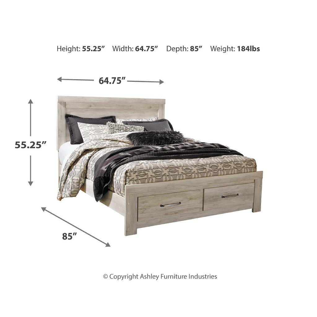 Bellaby Bedroom Set (B5) — Queen panel storage bed, dresser, and mirror Signature Design by Ashley® Uncategorized