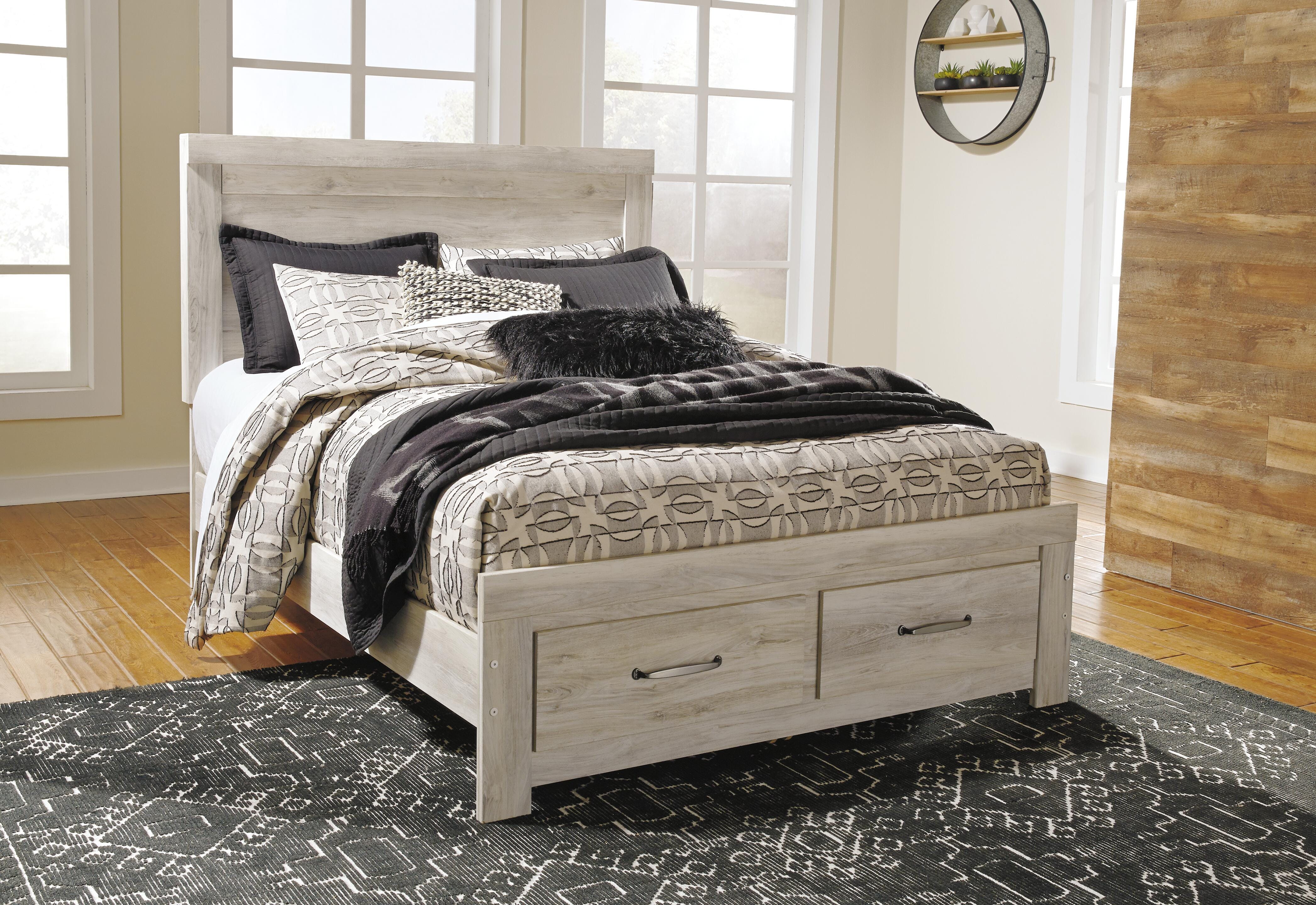 Bellaby Queen Panel Storage Bed, Dresser and Nightstand Signature Design by Ashley® Bedroom