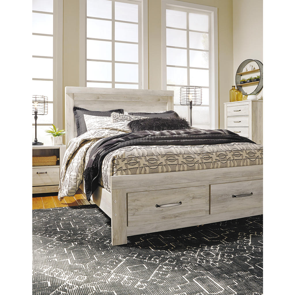 Bellaby Queen Platform Bed with 2 Storage Drawers Signature Design by Ashley® Bedroom