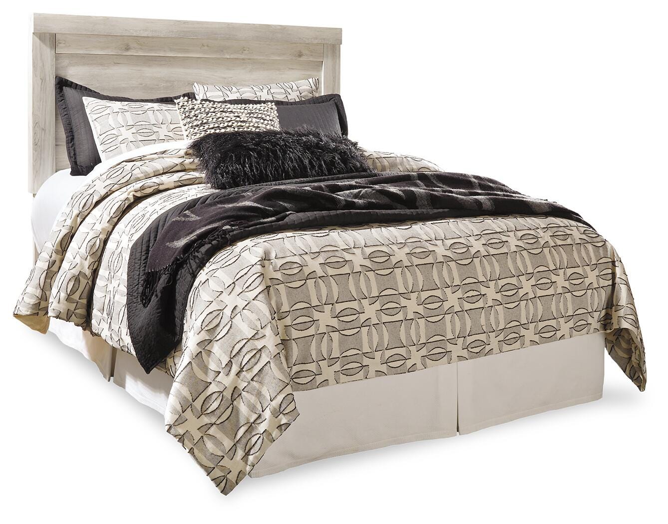 Bellaby Queen Headboard, Dresser, Mirror, Chest & 2 Nightstands Signature Design by Ashley® Bedroom