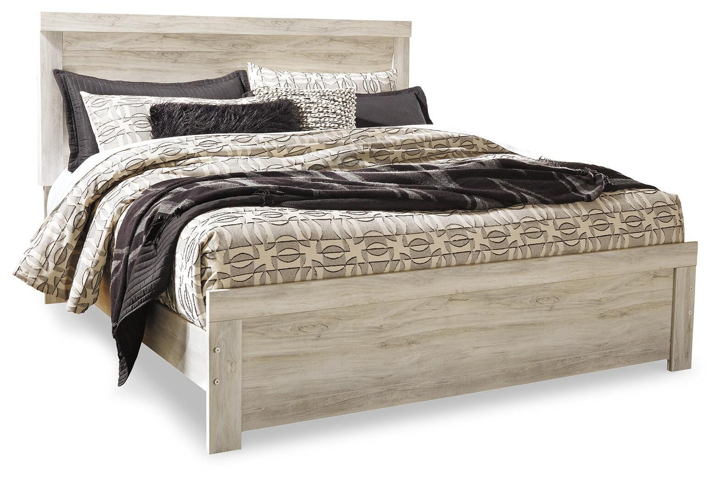 Bellaby King Panel Bed and 2 Nightstands — 3-Piece Set Signature Design by Ashley® Bedroom