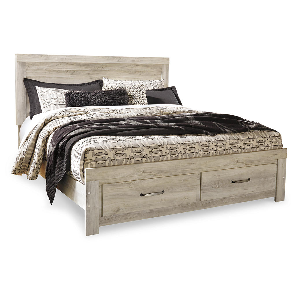 Bellaby King Panel Storage Bed, Dresser, Mirror and 2 Nightstands Signature Design by Ashley® Uncategorized