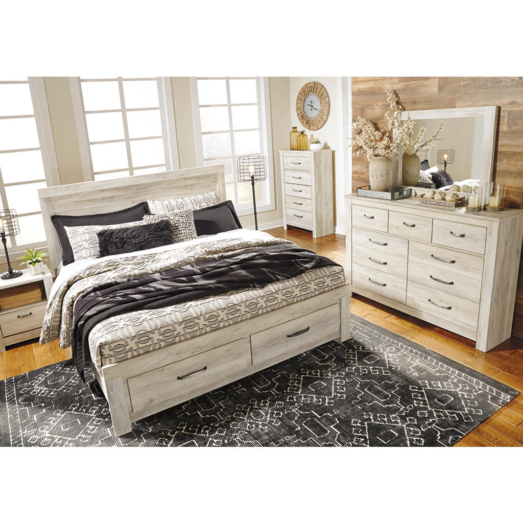 Bellaby King Platform Bed with 2 Storage Drawers Signature Design by Ashley® Bedroom
