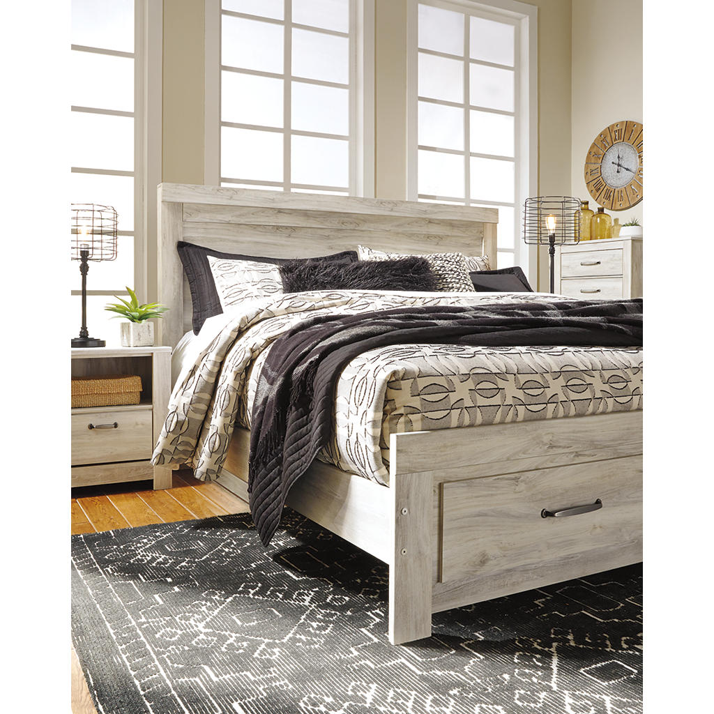Bellaby King Platform Bed with 2 Storage Drawers Signature Design by Ashley® Bedroom