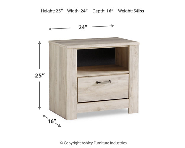 Bellaby Queen Panel Bed, Dresser, Mirror, Chest and 2 Nightstands