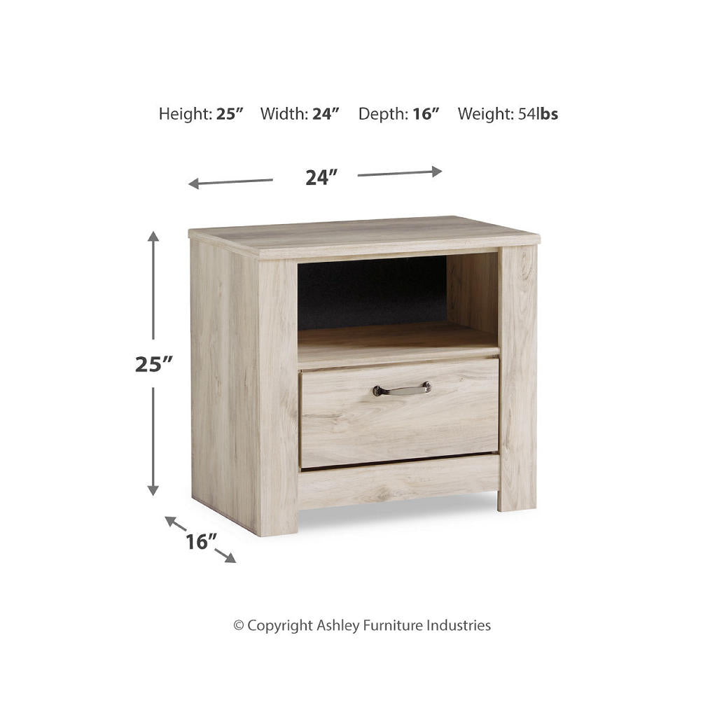 Bellaby King Panel Storage Bed, Dresser, Mirror and 2 Nightstands Signature Design by Ashley® Uncategorized