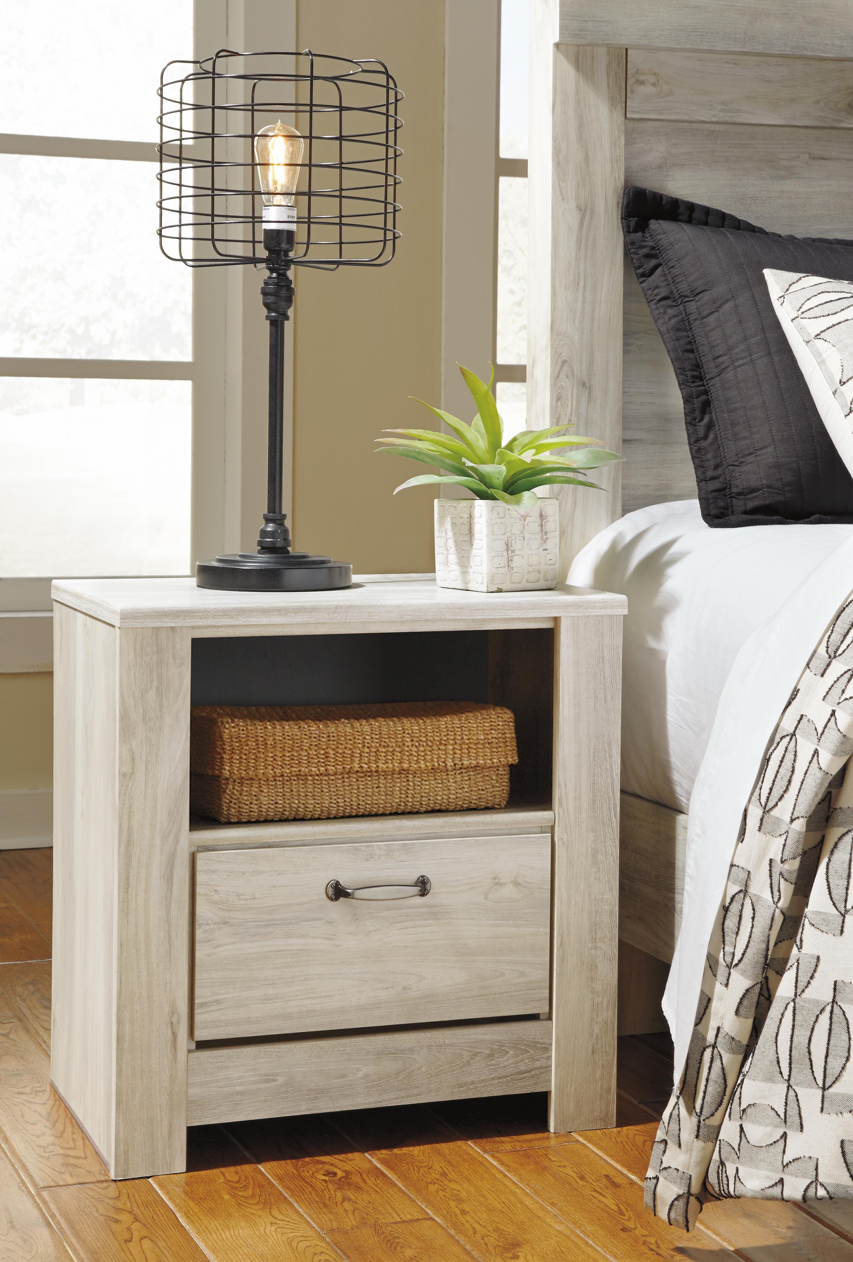 Bellaby King Panel Bed and 2 Nightstands — 3-Piece Set Signature Design by Ashley® Bedroom