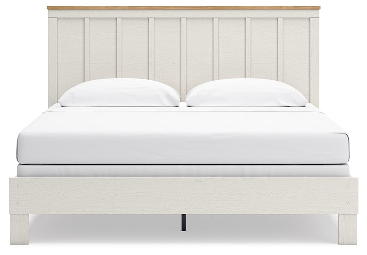 Linnocreek King Panel Bed, Dresser and Nightstand