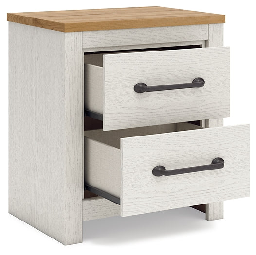 Linnocreek King Panel Bed, Dresser and Nightstand