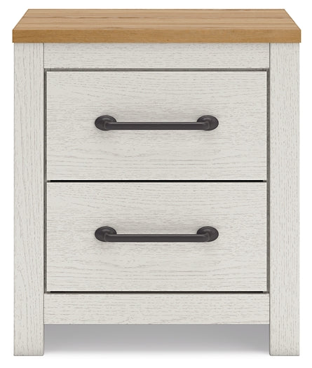 Linnocreek King Panel Bed, Dresser and Nightstand