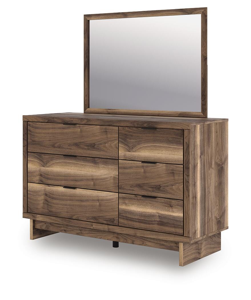 Chirason Twin Panel Bed with Storage, Dresser and Mirror Signature Design by Ashley® Bedroom