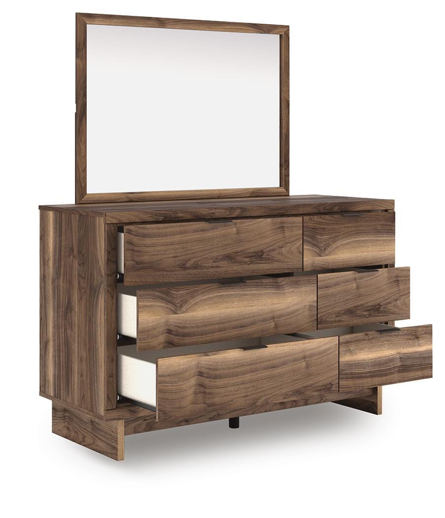 Chirason Twin Panel Bed with Storage, Dresser and Mirror Signature Design by Ashley® Bedroom