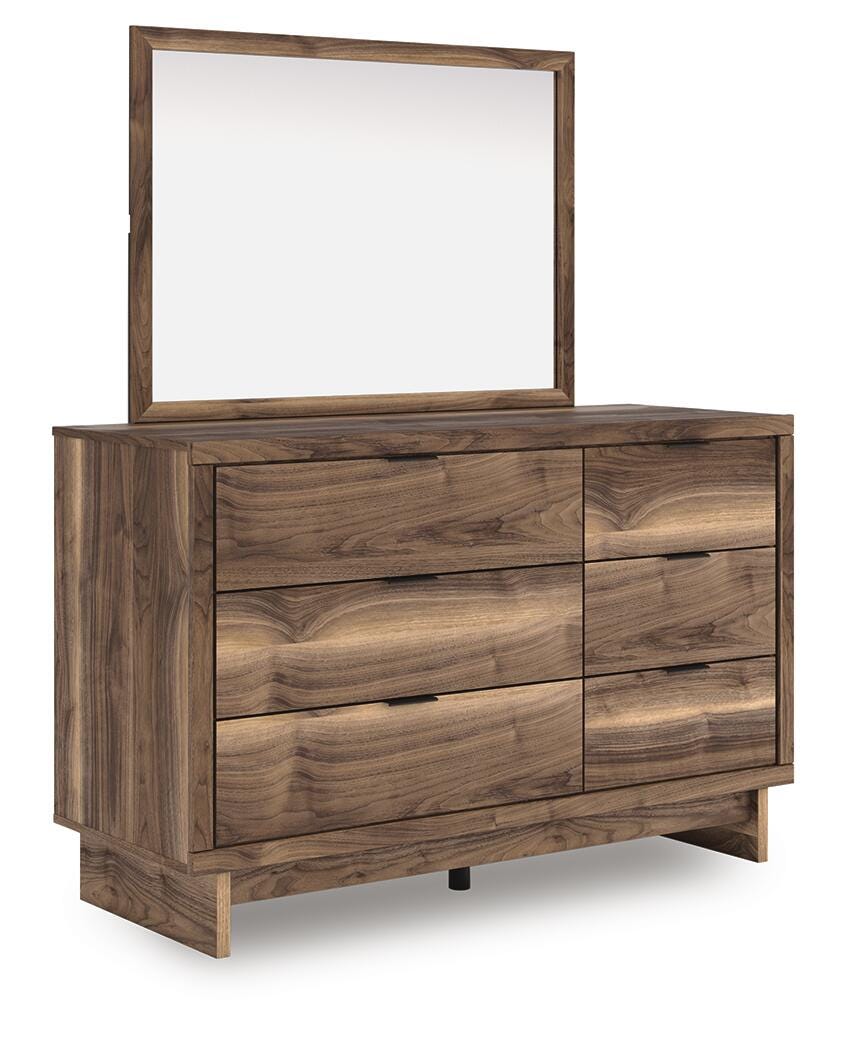 Chirason Twin Panel Bed with Storage, Dresser and Mirror Signature Design by Ashley® Bedroom