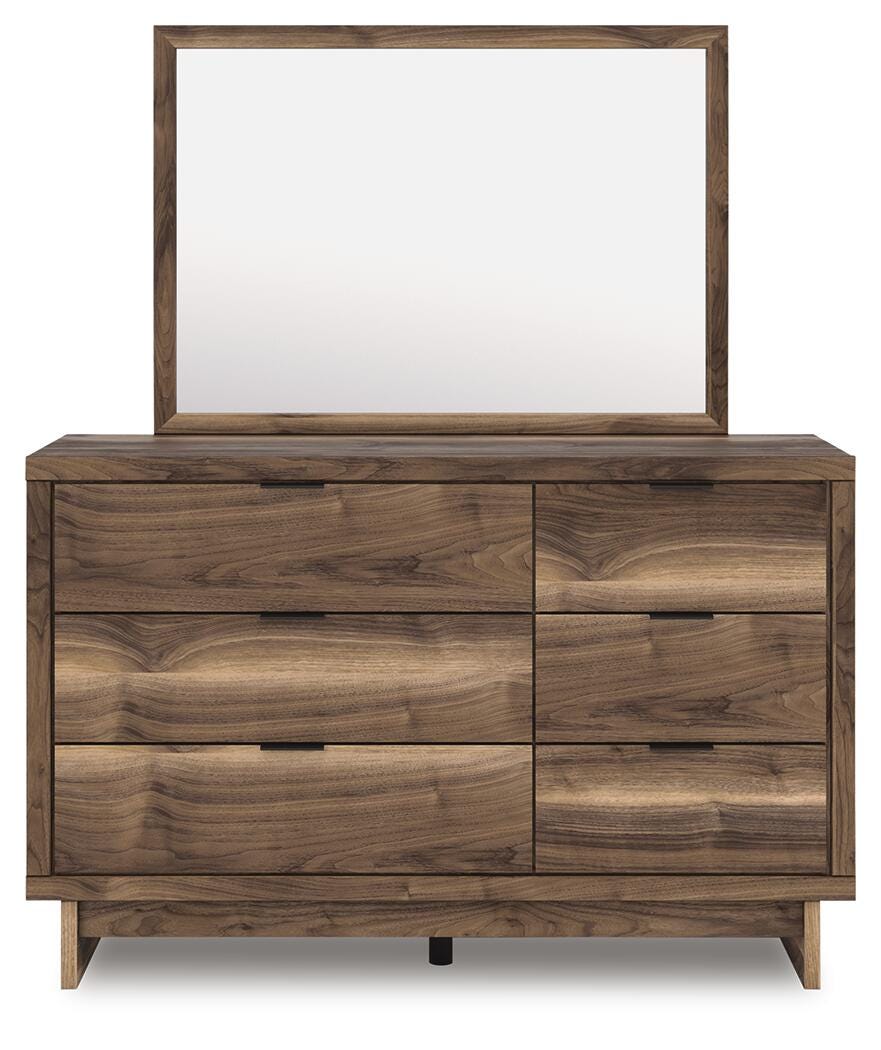 Chirason Twin Panel Bed with Storage, Dresser and Mirror Signature Design by Ashley® Bedroom