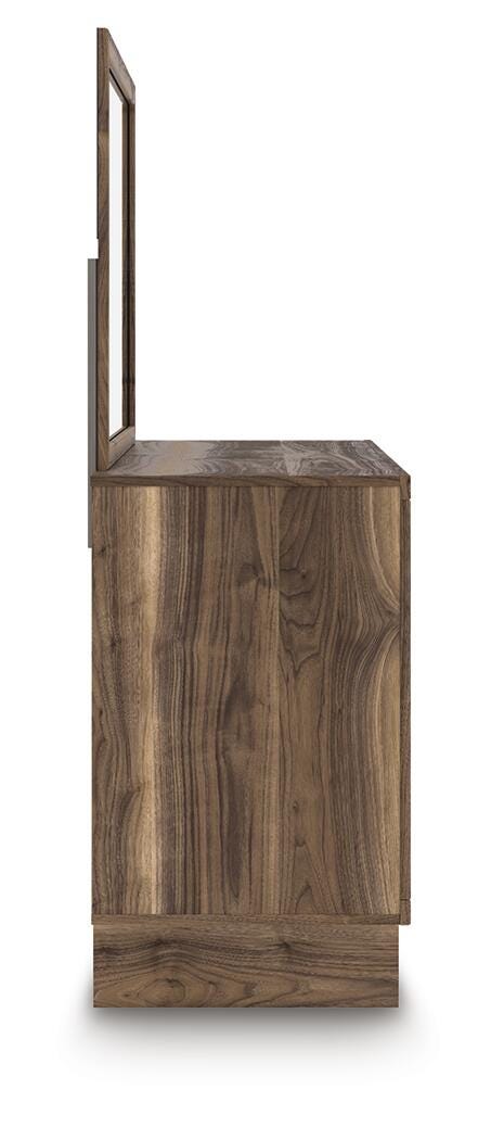 Chirason Twin Panel Bed with Storage, Dresser and Mirror Signature Design by Ashley® Bedroom