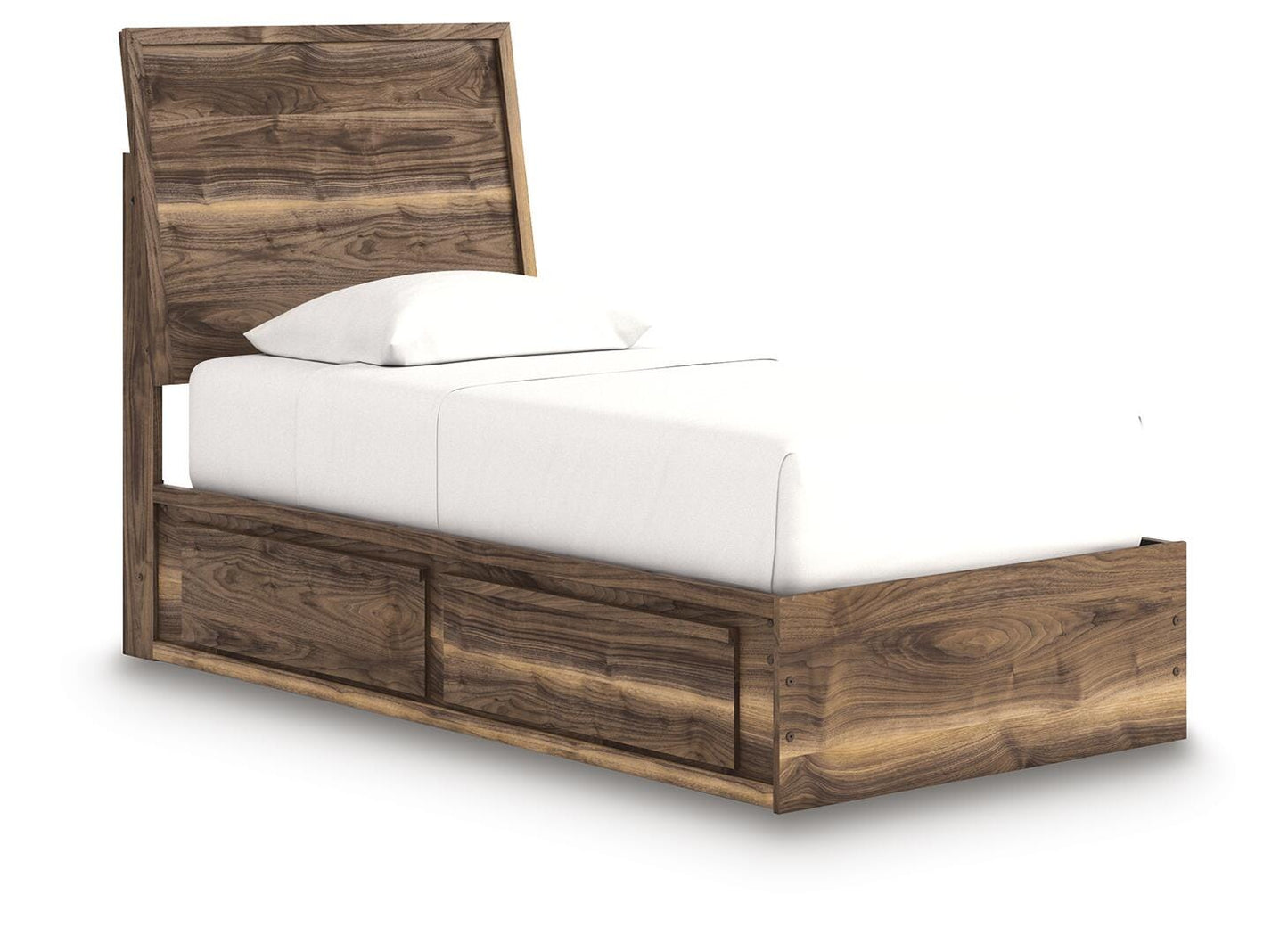 Chirason Twin Panel Bed with Storage, Dresser and Mirror Signature Design by Ashley® Bedroom