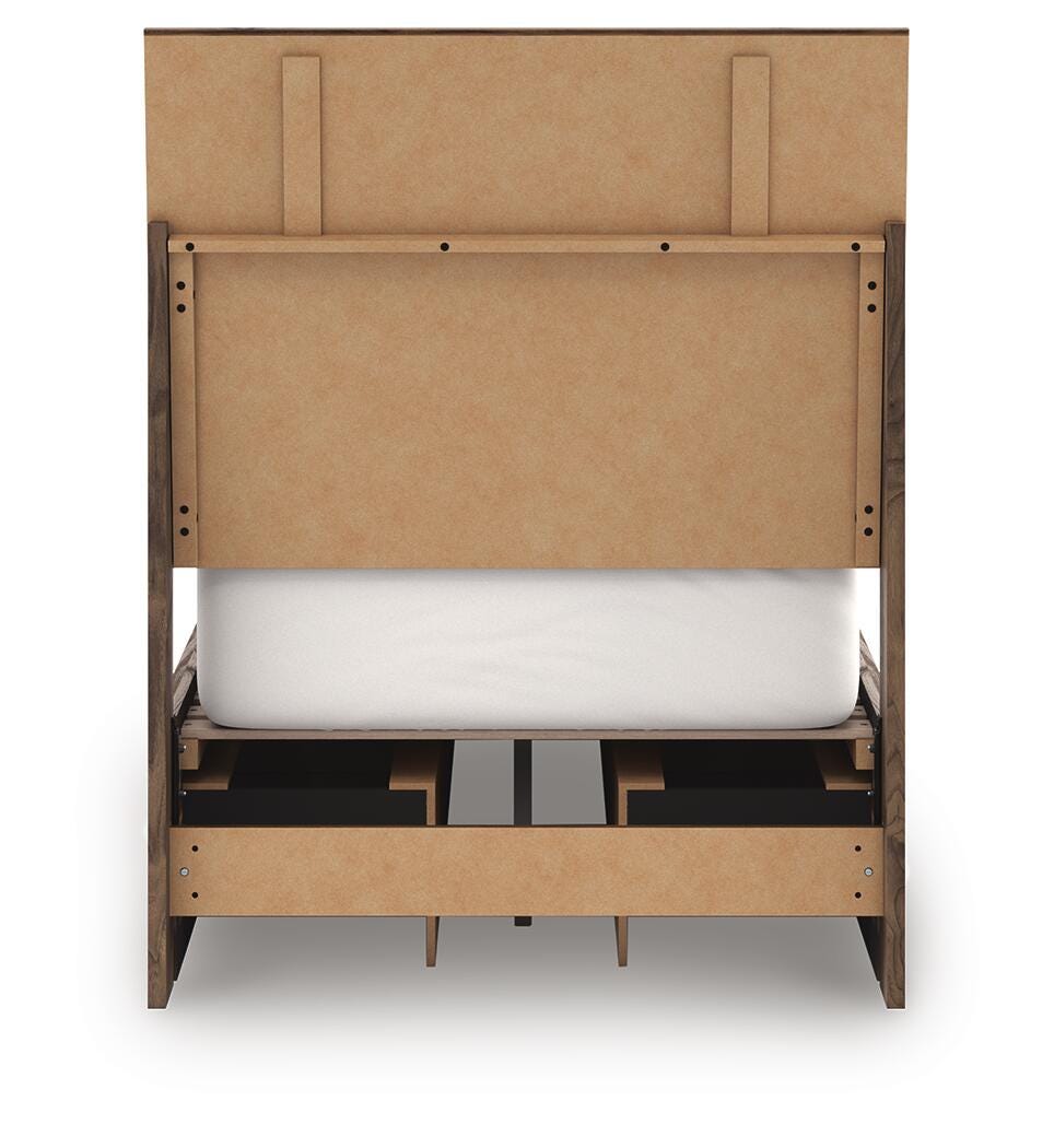 Chirason Twin Panel Bed with Storage, Dresser and Mirror Signature Design by Ashley® Bedroom