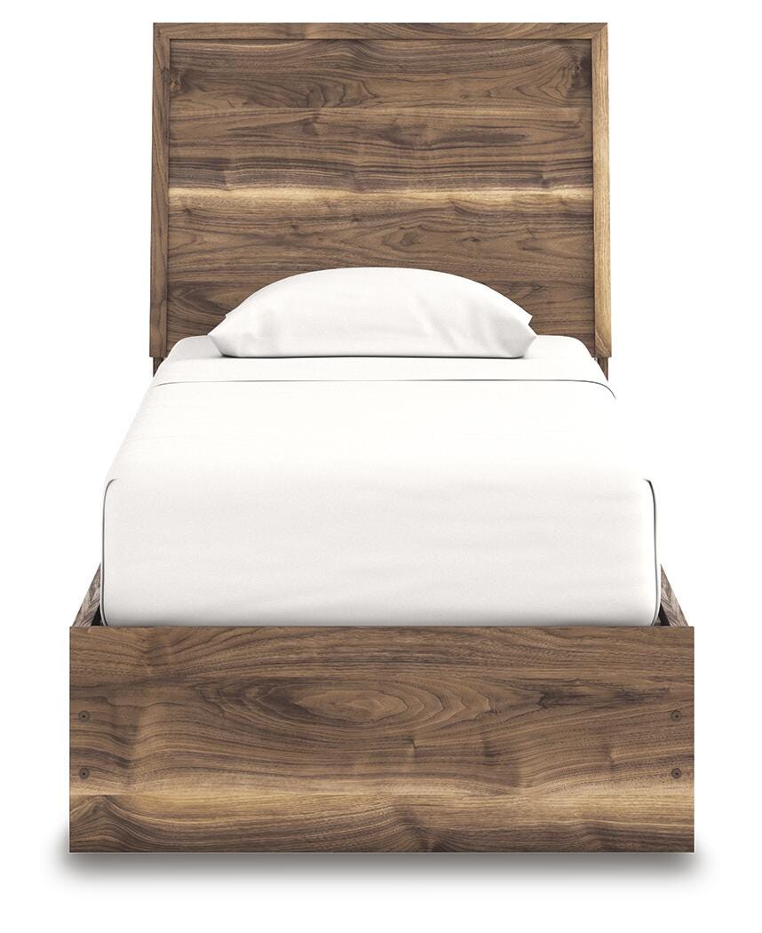 Chirason Twin Panel Bed with Storage, Dresser and Mirror Signature Design by Ashley® Bedroom